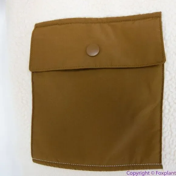 NEW Madewell (Re)sourced‎ Fleece Hooded Zip Jacket, S, NB514 - Picture 15 of 16